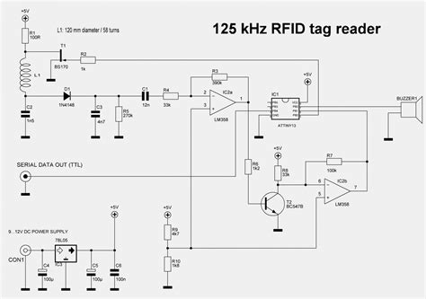 rfid chip schematic|rfid 125khz.